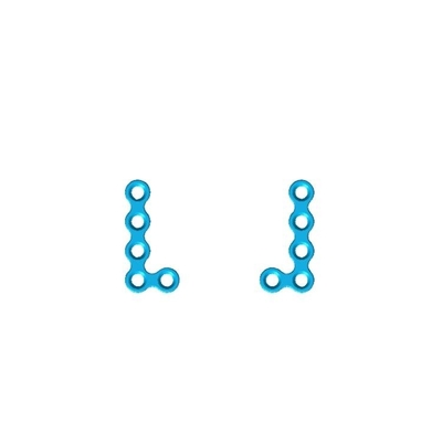 스트레이트 타입 악안면외상 뼈 플레이트와 나사